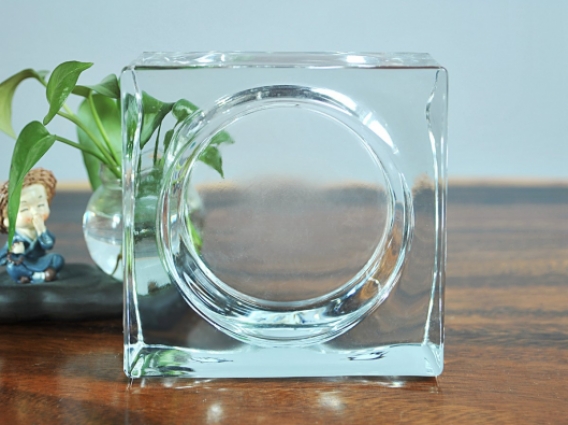 透明圓形實心磚150-150-60